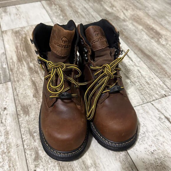 Wolverine Boots for men NEW Waterprof Boots for Work Mens Size 7.5 main image 4
